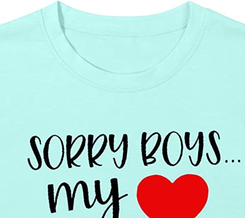 חולצות יום האהבה פעוט בנים של ולנטיין חולצת טריקו אמא היא צמרות טי גרפיות של Valentine Tshirt