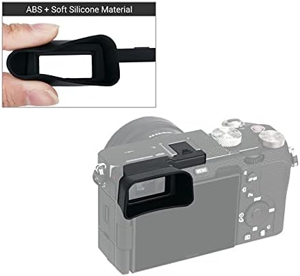 NC ארגונומי הרחיב הרחיב מצלמה עיניים עיניים עינית עינית מגן מגן מגן על כוס עיניים לסוני A7C Alpha 7C ILCE-7C