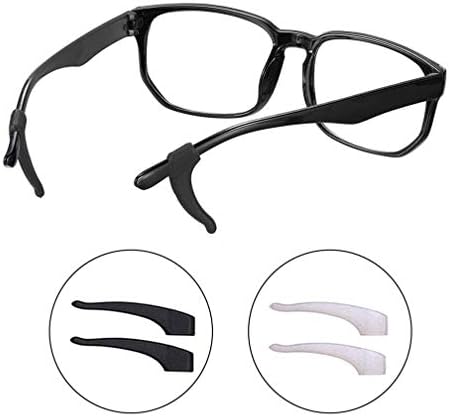 אילסלי אוזן גריפר מחזיקי משקפיים האף רפידות סיליקון אנטי להחליק משקפיים משקפיים מקדש טיפים שרוול