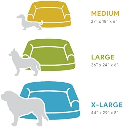 מיטת כלבים קינג מיטת חיית מחמד לכלבים וחתולים - מיקרוסוזי אפור גדול ושרפה ספה נוחה ספה בסגנון כסא כרית