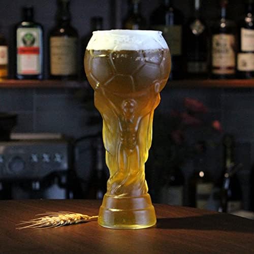 2022 כוס בירה של גביע העולם, 2 יח '15 גרם הרקולס ספל ספל בירה צורת כדורגל צורת בירה כוס כדורגל כוסית כוסות