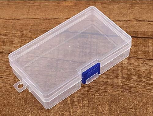 Anncus 100 pcs 14.2*8.7*3.5 סמ קופסאות אחסון פלסטיק PP קופסאות אחסון ניידות חלקים קטנים ניידים קופסת תכשיטים