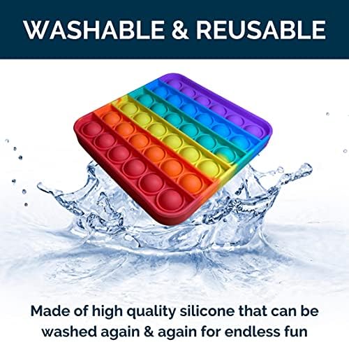 Vanlux Creative Inc. 2 יח ' - Pop Rainbow Fucget Popper ,, BPA בחינם, פופ רם