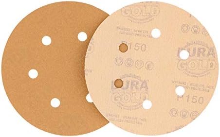 Dura-Gold 150 דיסקים של נייר זכוכית 6