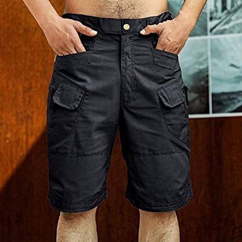 גברים של קיץ מכנסיים קצרים מטען קלאסי כל התאמה מים עמיד ריפסטופ ספורט מכנסיים רב כיסים טיולים חיצוני מכנסי