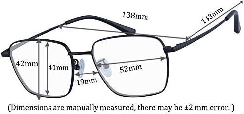 מדולונג אנטי כחול ריי קוצר ראייה משקפיים טיטניום קלת משקל מסגרת-ג ' יס 1029