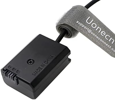 UONECN A7 סוללת דמה לכבל D-TAP עבור SONY A7R A7S A7II A3000 A5000 A5100 A6000 A6300 A7SII מצלמת דמה סוללה