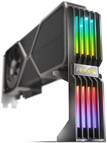 סוגר התמיכה של antec RGB GPU, מחזיק כרטיסי גרפי, מחבר RGB RGB 5V 3P