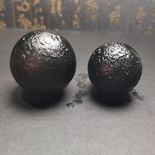 Xiaojia 35-43 ממ מולדוויט מטאוריט מטאוריט השפעה על כדור זכוכית כדור אבן גביש גוש טבעי אבן -35 ממ