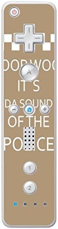 'עור לא מבוטל לעיצוב של Nintendo Wii Controller - Motif Woop Woop's Da Sound of the המשטרה