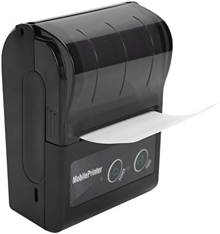 מדפסת קבלה תרמית של Fecamos, מכונת מדפסות מדבקות ניידות מיני קל להתקנה משקל קל יותר אנרגיה יעילה עבור קבלות