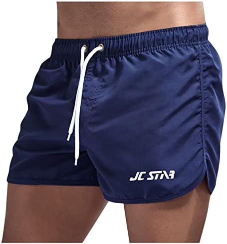 מכנסיים קצרים קצרים אתלטי מגברים מכנסיים מזדמנים של חוף גברים מודפסים חמש מכנסיים שחייה מכנסיים שחייה