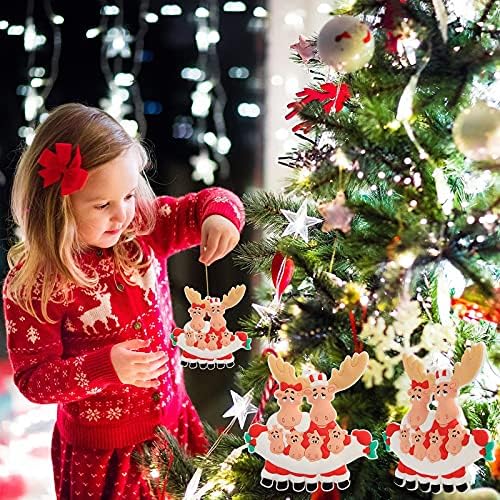 SUSCNL איילים אישית מזחלת עץ חג המולד מקלטים לחג המולד מזכרות לחג המולד