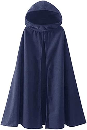 מעיל טרנץ 'עם ברדס 2022 אופנה חורפית פתוחה קדמית קדמית ז'קט כף צמר פונצ'ו ארוך מקסי.