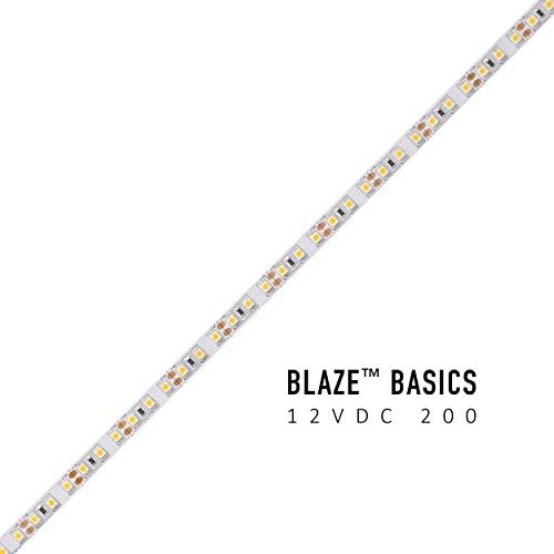 Diode LED Blaze ™ יסודות 200 רצועת מיקום רטובה 12V 2700K 100ft 2.93/ft סליל