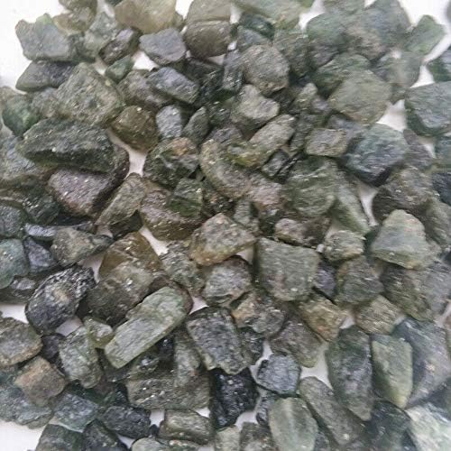 ביננפאנג 216 50 גרם טבעי גלם ירוק אפטיט מחוספס אבנים קריסטל חצץ מינרלים דגימה דואר 290 טבעי אבנים