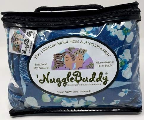 'NuglateBuddy חדש! חבילת אורז אורגנית אורגנית חום לחות במיקרוגל. בד גן ים מקסים. ארומתרפיה לבנדר