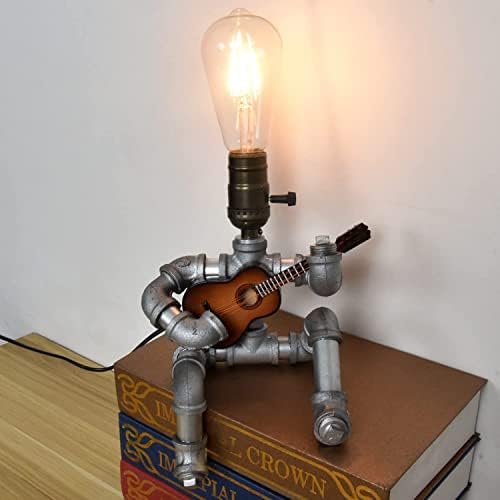 מנורות רטרו ZGLCQSGY מנורות רובוט תעשייתיות מנורת Steampunk מנורת רובוט צינור צינור מנורות מגניבות