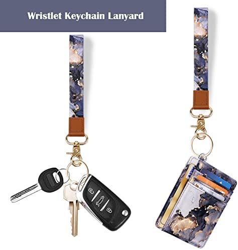 שרוך מפתח שורש כף היד, רצועת יד מפתח בעיצוב שיש, מחזיק מפתחות למפתחות רכב גברים נשים, שרוך מפתח חמוד קצר,