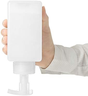 CABILOCK שימושי 2 יחידות משאבה ריקה בקבוקי פלסטיק ניידים מתקן נייד לבקבוק פנים לשטוף גוף שטיפת גוף סבון