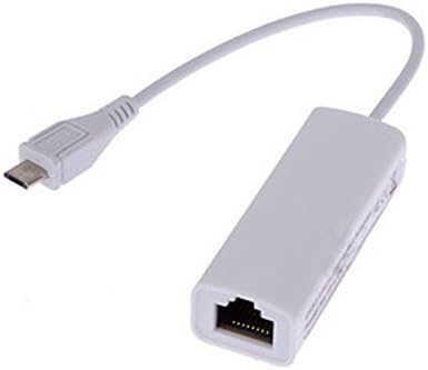 חלקים אקספרס מיקרו USB 2.0 5 סיכה ל- Ethernet 10/100 M RJ45 כרטיס מתאם LAN רשת לטאבלט