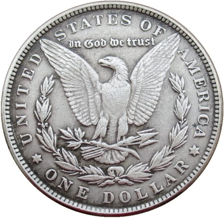 מטבע סילבר דולר סילבר ארהב מורגן דולר עותק זר מטבע זיכרון 115