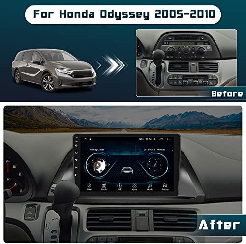 עבור הונדה אודיסיאה רדיו 2005-2010, אנדרואיד 10.1 רכב סטריאו עם ניווט לרכב רדיו 10 אינץ מגע מסך ראש
