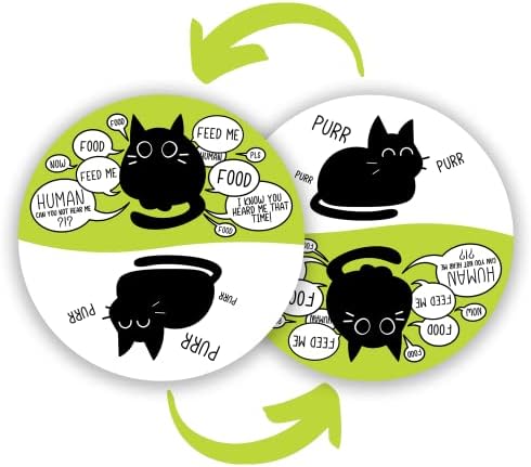 להאכיל חתול / חתול הפד מגנט עבור חתול מצחיק מטבח מזון סימן-רעב שחור חתול איסור פרסום מתנה ציוד
