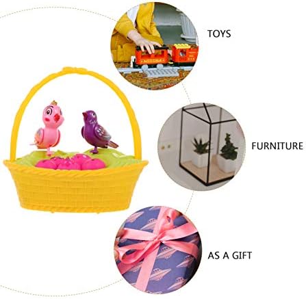 קיסאנג ' ל בעלי החיים צעצועי ילדים חינוכיים צעצועי שירה וציוץ ציפור ב פרח חזרה מציאותי נשמע תנועות ציפור