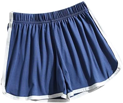 מכנסי נשים קצרים נמוך עליית טרנינג סווטריסטים אלסטיים שרוך מכנסי טרנינג מכנסי ריצה רגילים ישר