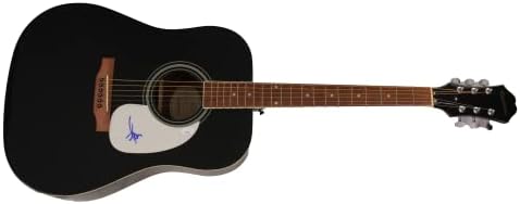 אדם דוריץ חתם על חתימה בגודל מלא גיבסון אפיפון גיטרה אקוסטית עם ג 'יימס ספנס אימות ג' יי. אס. איי. קוא - לוויינים,