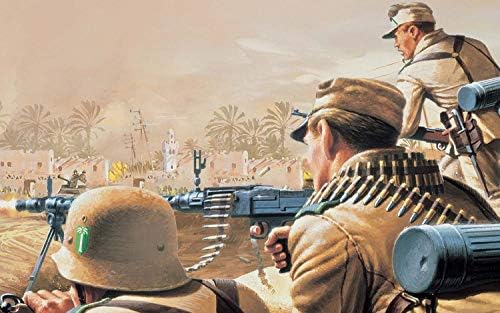 קלאסיקות וינטג ' של איירפיקס מלחמת העולם השנייה חיל אפריקה 1:76 דמויות דגם פלסטיק צבאיות 00711 וולט