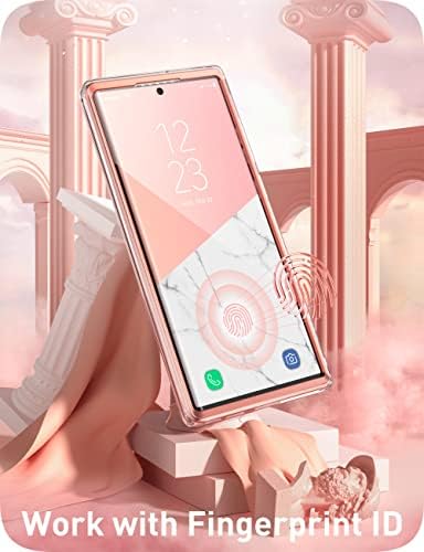 I-Blason Cosmo Series עבור Samsung Galaxy S22 Ultra 5G, מארז מגן מסוגנן רזה עם מגן מסך מובנה