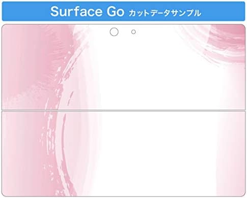 כיסוי מדבקות Igsticker עבור Microsoft Surface Go/Go 2 עורות מדבקת גוף מגן דק במיוחד 002037 ורוד פשוט