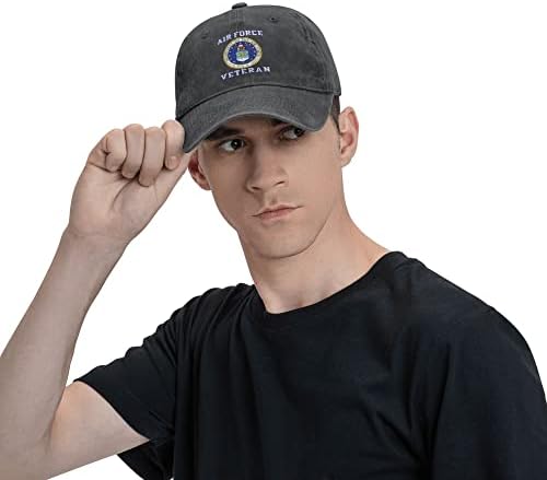 הוותיק של חיל האוויר האמריקני עם כובע הג'ינס הניתן להתכוונן כובע בייסבול קלאסי כובע בייסבול קלאסי