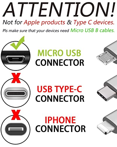 Parthcksi מטען כבלים USB למהדורת מגע של Kobo K080 קורא ספר אלקטרוני K080-KBO-B דיגיטלי VOX EREADER טאבלט אנדרואיד,
