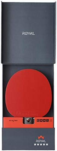 סטיגה רויאל 5 כוכבים טניס שולחן פרו פחמן פינג פונג בת, שחור / אדום