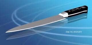 שן מסטרגרד בעבודת יד שמאלי יפני סשימי שף סכין 10 אינץ 10