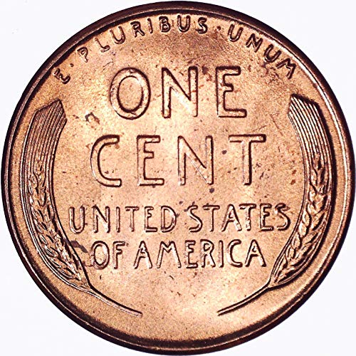 1957 Lincoln Weat Cent 1c מבריק לא מחולק