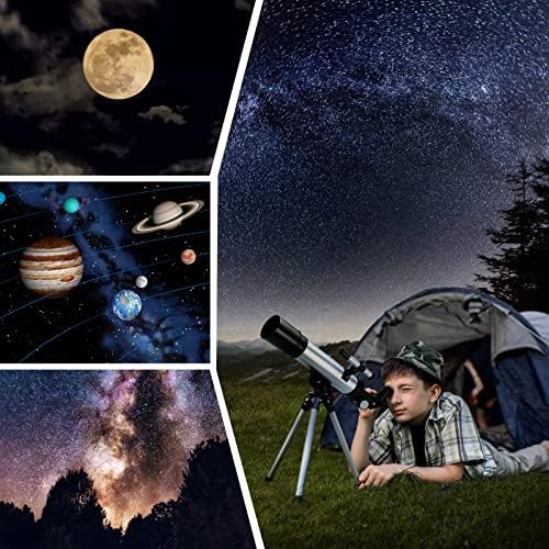 טלסקופ מרקמק לילדים, טלסקופ אסטרונומיה לילדים 360/50 ממ היקף תצפית, טלסקופ רפרקטור פי 90, טלסקופים