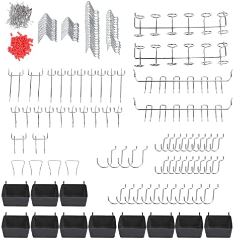 ווים של FTVogue Pegboard, מנעולי יתדות מגוון כלי נירוסטה