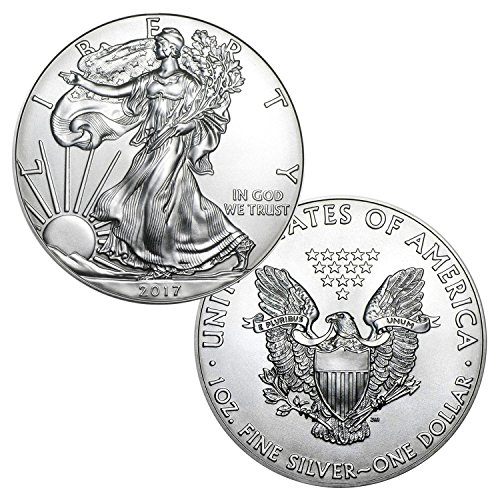 2017 American Silver Eagle 1 $ מבריק ללא מחזור