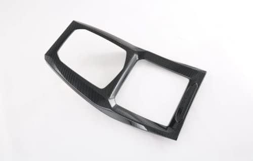 תיבת הילוכים לרכב מסגרת דקורטיבית סיבי פחמן שחור עבור BMW X3 2022 2023