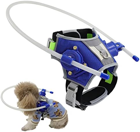 HQSLC HALO כלב עיוור, מכשיר מנחה של רתמת כלבים עיוורת, הילה בטוחה לחיות מחמד, טבעת נגד התנגשות לחיות מחמד