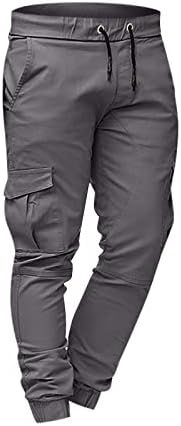 מכנסי מטען של Dudubaby מכנסיים ספורט מכנסי ריצה מזדמנים