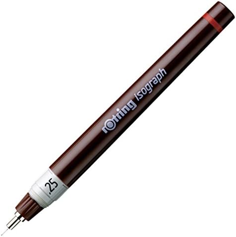 עט טכני של סיבוב איזוגרף, 0.25 ממ