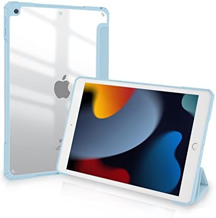 IPAD 10.2 מארז לדור התשיעי של iPad 2021/ iPad דור 8th 2020/ iPad דור 7 2019, מעטפת גב קשיח, כיסוי