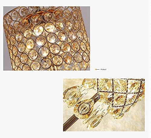 מנורות שולחן LXDZXY, מנורת שולחן קריסטל יצירתית פשוטה נערת מודרנית אור מנורת מיטה