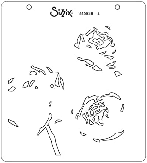 כלי להכנת סיזיקס סטנסיל שכבות 6 איקס 6 מאת אוליביה רוז-אדמונית -665838