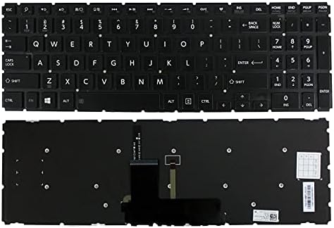 סויטאי מחשב נייד מקלדת אמריקאית עם תאורה אחורית החלפה ללוויין טושיבה ס55 ט-ב5234 ס55 ט-ב5239 פ. ס. פ4או